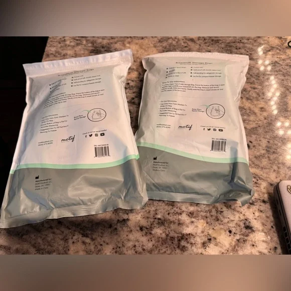 200 Motif breast milk storage bags - Picture 2 of 2